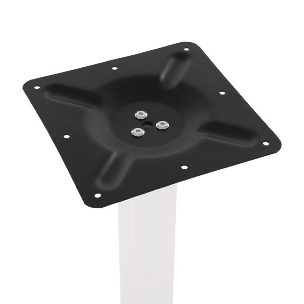 Βάση τραπεζιού από μαύρο ματ μέταλλο 40x40xH72cm