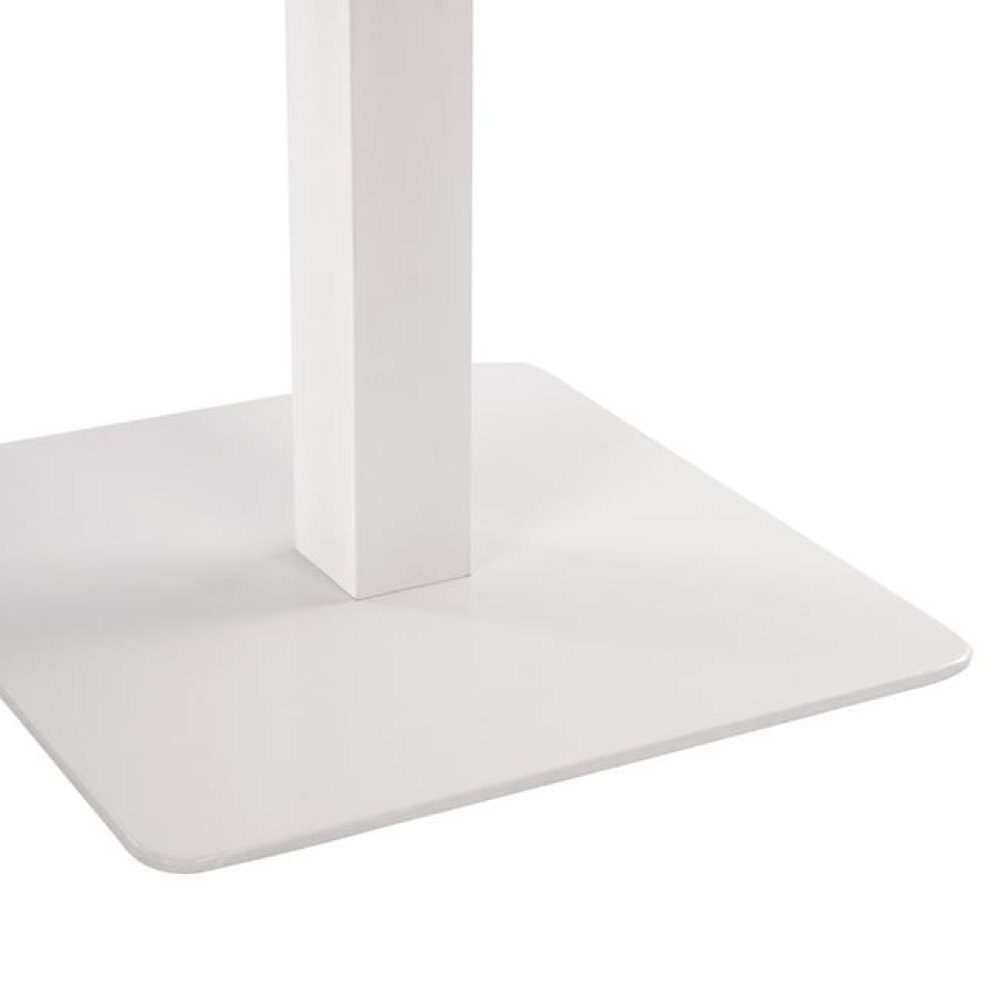 Βάση τραπεζιού από μαύρο ματ μέταλλο 40x40xH72cm