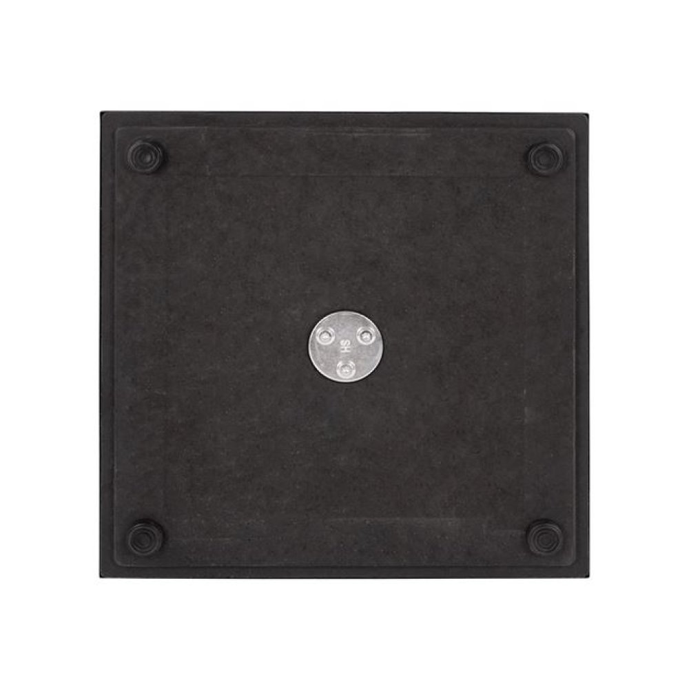 Mattschwarzes Tischuntergestell aus Metall 40x40xH72 cm