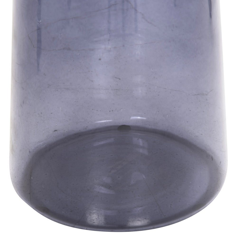 BEISTELLTISCH BALLIN BLAU GLAS-METALL IN GOLD Φ37,5x49,5Hcm