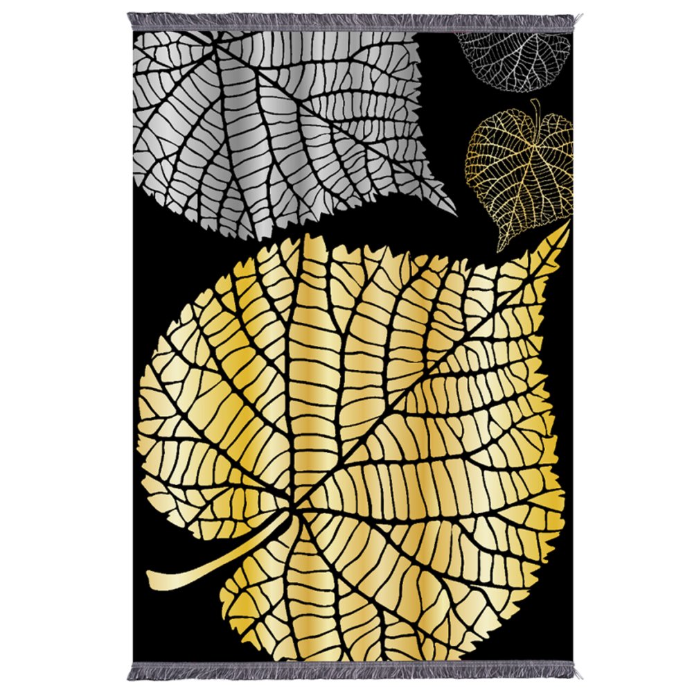 WOHNZIMMERTEPPICH MIT JOSIANE-BLÄTTER 80X150cm