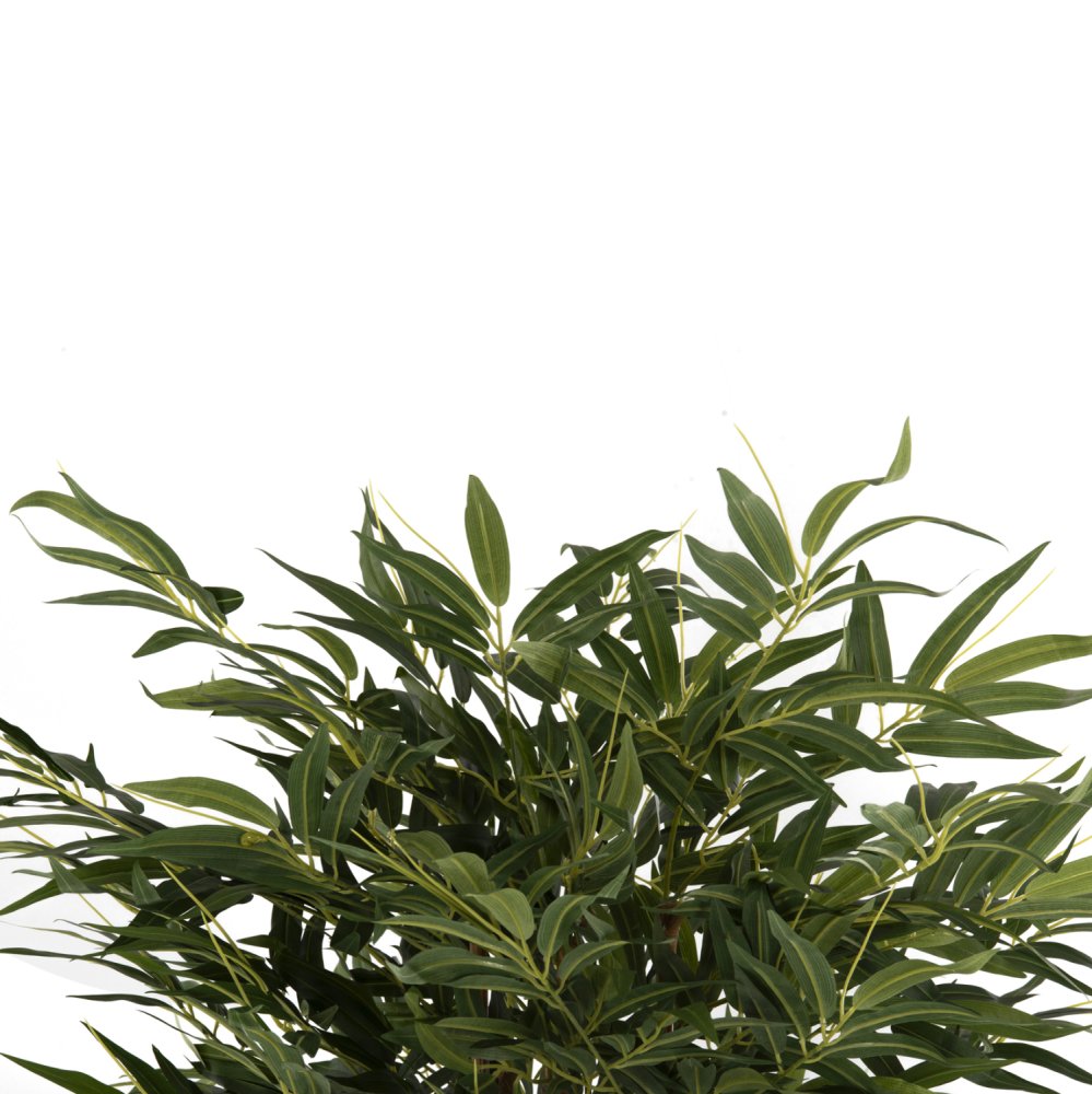 DEKORATIVE SYNTHETISCHE PFLANZE IM TOPF BAMBUSBAUM 180cm