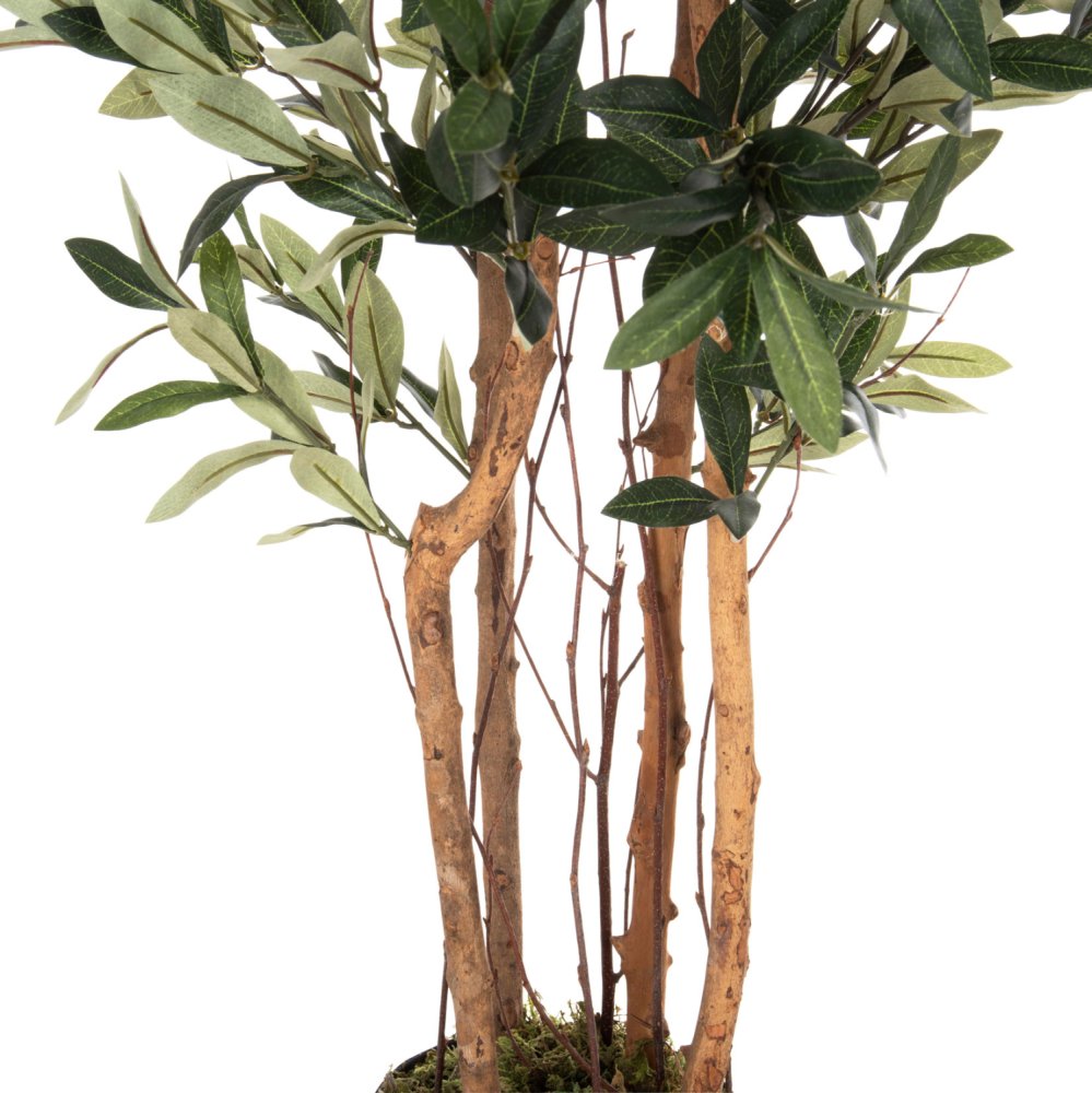 DEKORATIVE SYNTHETISCHE PFLANZE OLIVENBAUM IM TOPF 120 cm