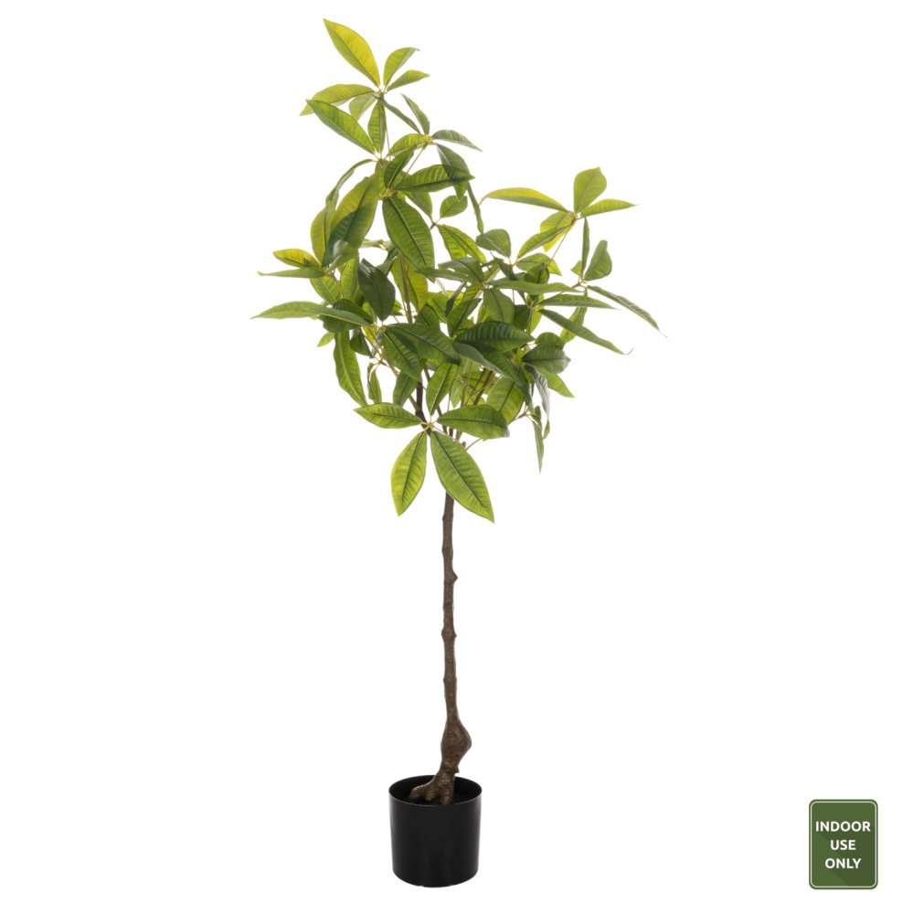 DEKORATIVE SYNTHETISCHE PFLANZE DICK MIT TOPF 125 cm