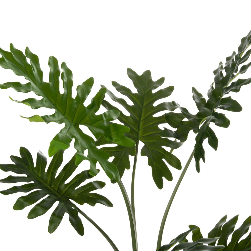 DEKORATIVE SYNTHETISCHE PFLANZE BLATTBAUM IM TOPF 96 cm