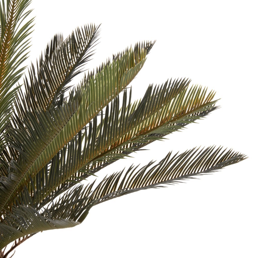 DECORATIVE SYNTHETIC PLANT SPIKE-LEAF PALM TREE IN POT 94 cm