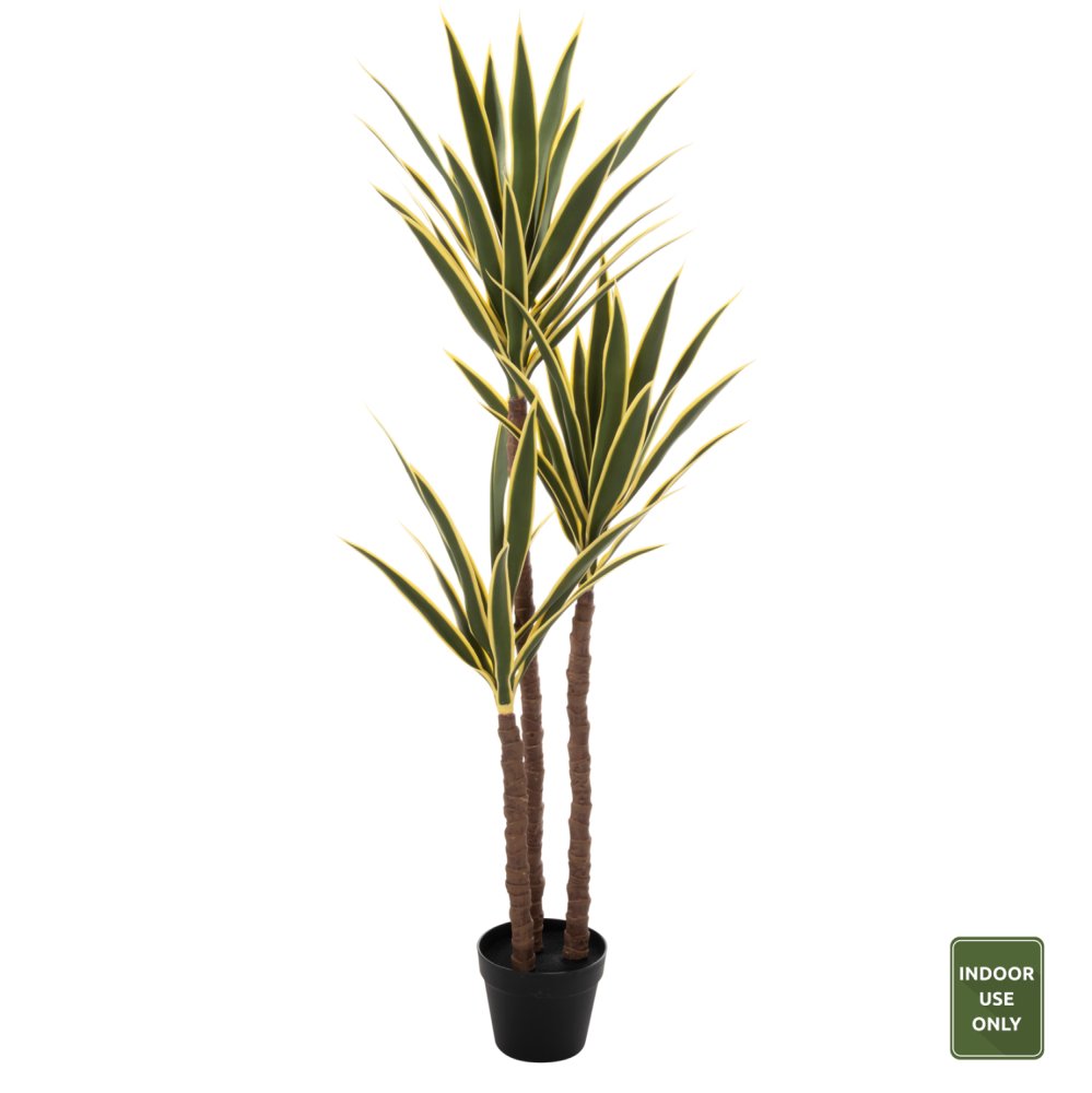 DEKORATIVE SYNTHETISCHE PFLANZE PALME IM TOPF 140 cm