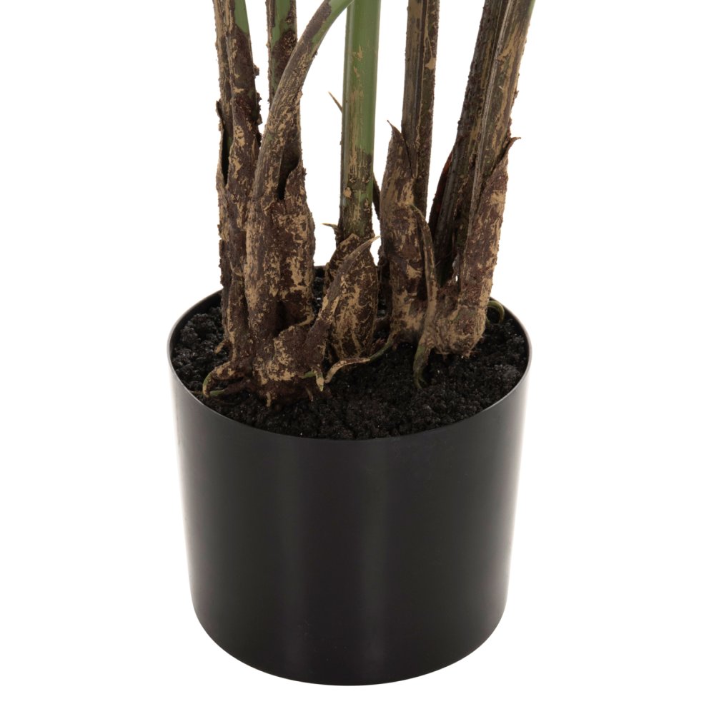 DEKORATIVE SYNTHETISCHE PFLANZE BANANENBAUM IM TOPF 100 cm