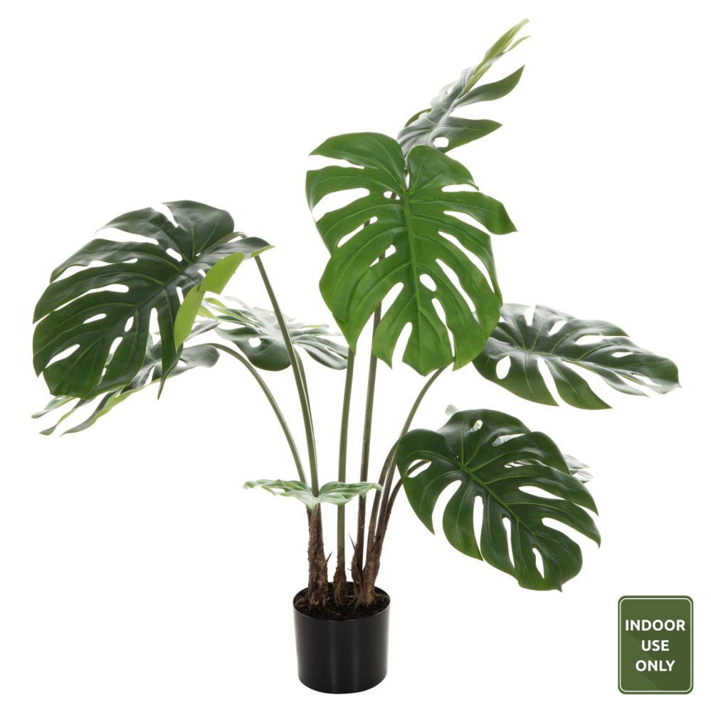DEKORATIVE SYNTHETISCHE PFLANZE BANANENBAUM IM TOPF 100 cm