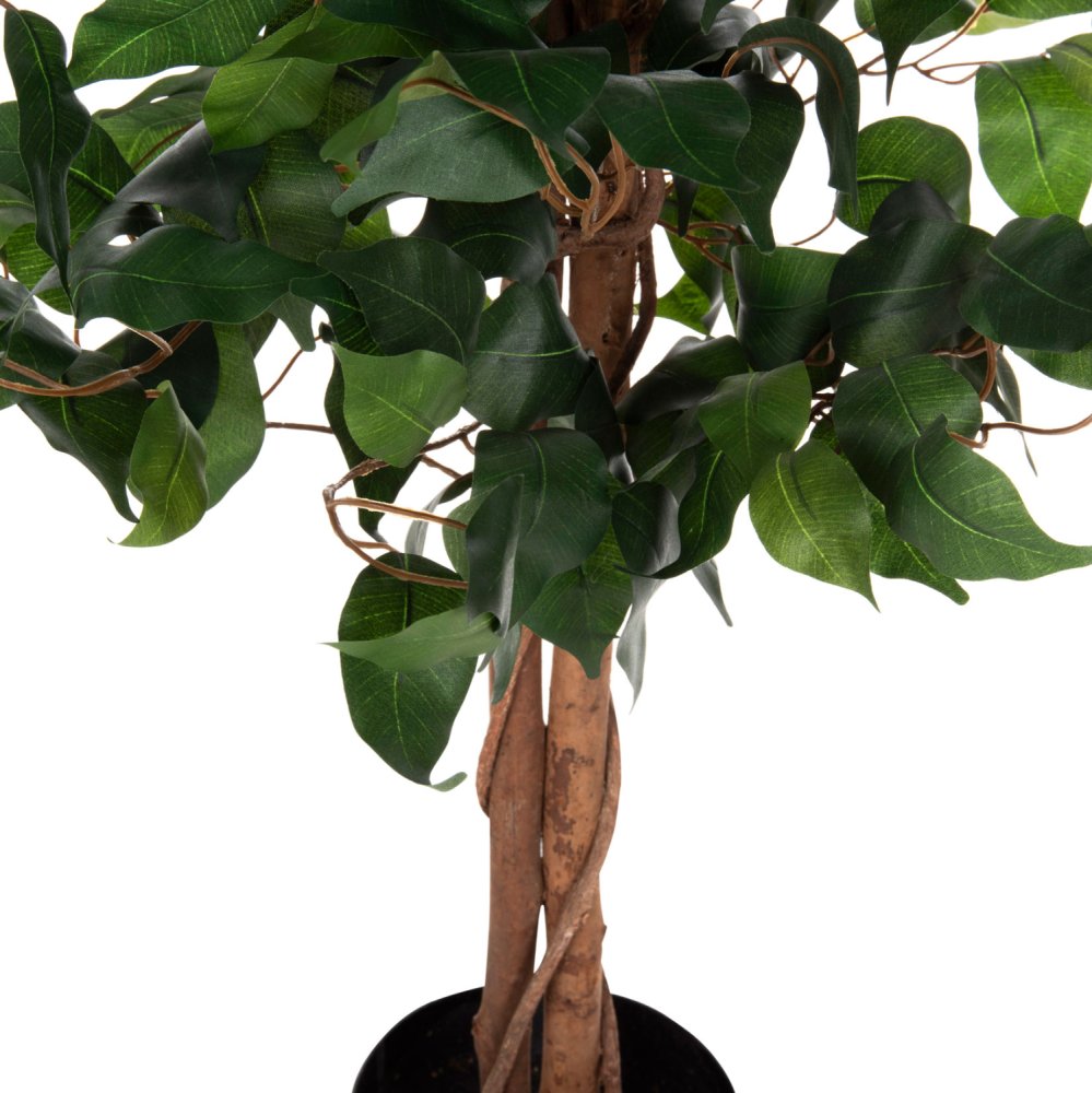 DEKORATIVE SYNTHETISCHE PFLANZE Banianbaum im Topf 125 cm