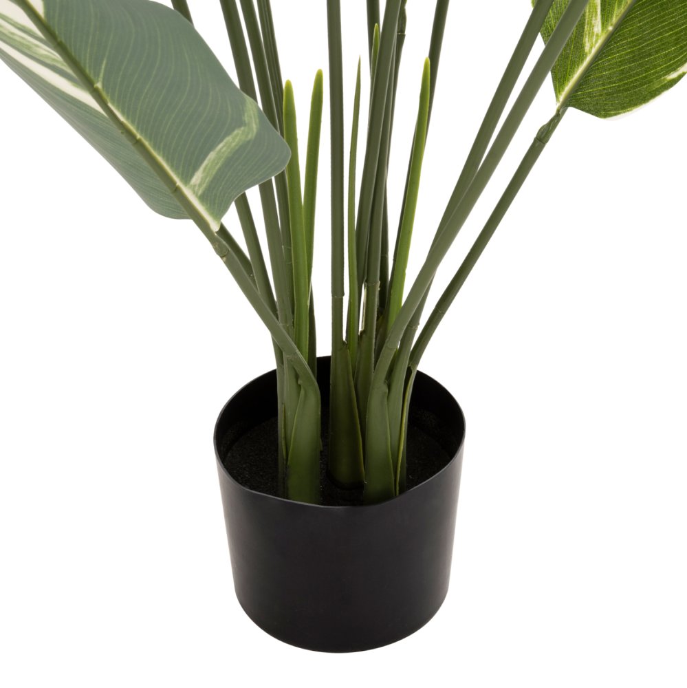 DEKORATIVE SYNTHETISCHE PFLANZE IM TOPF CALATHEA 140Hcm