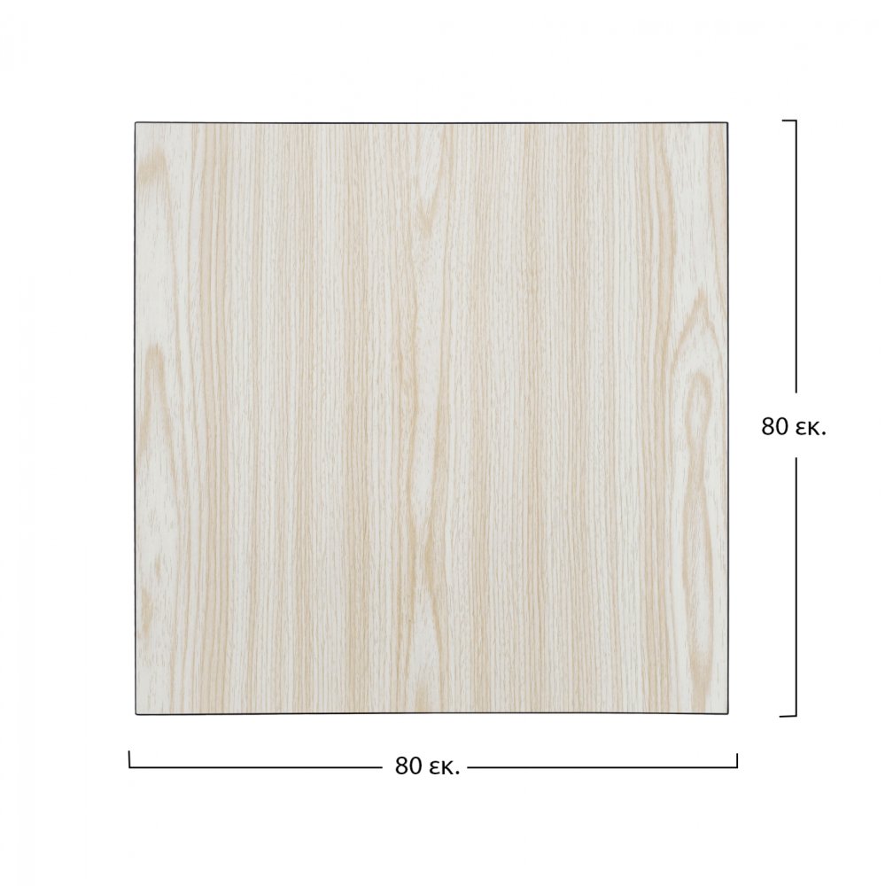 HPL 32 mm Tischplatten günstig kaufen | Tischplatte "Eiche" 80x80 cm