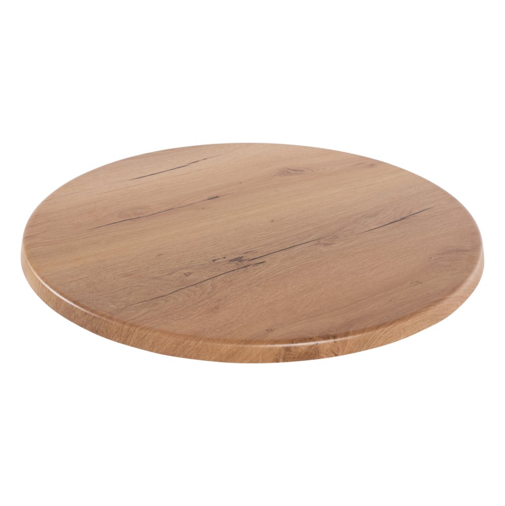 TABLETOP ROUND WERZALIT 4680 Φ60 IN NATURAL WOOD COLOR