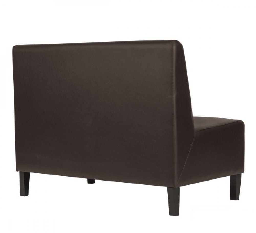 AMERICAN DINERBANK / GASTRONOMIE / LOUNGESOFA / SITZBANK / DINERMÖBEL/BRAUN