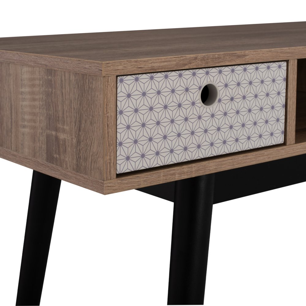 ΓΡΑΦΕΙΟ ΚΟΝΣΟΛΑ HATTIE 110x48,5x78Y εκ.