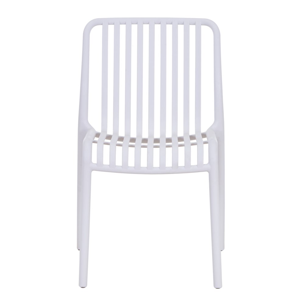 STUHL OUTDOOR CONVEE POLYPROPYLEN IN WEIß 52,5x44,5x79Hcm