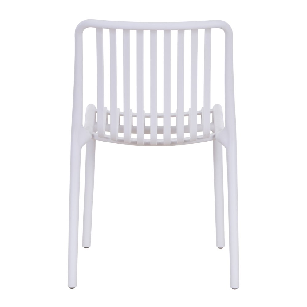 STUHL OUTDOOR CONVEE POLYPROPYLEN IN WEIß 52,5x44,5x79Hcm