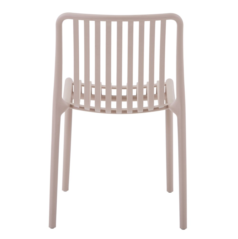 STUHL OUTDOOR CONVEE POLYPROPYLEN IN CAPPUCCINO 52,5x44,5x79Hcm