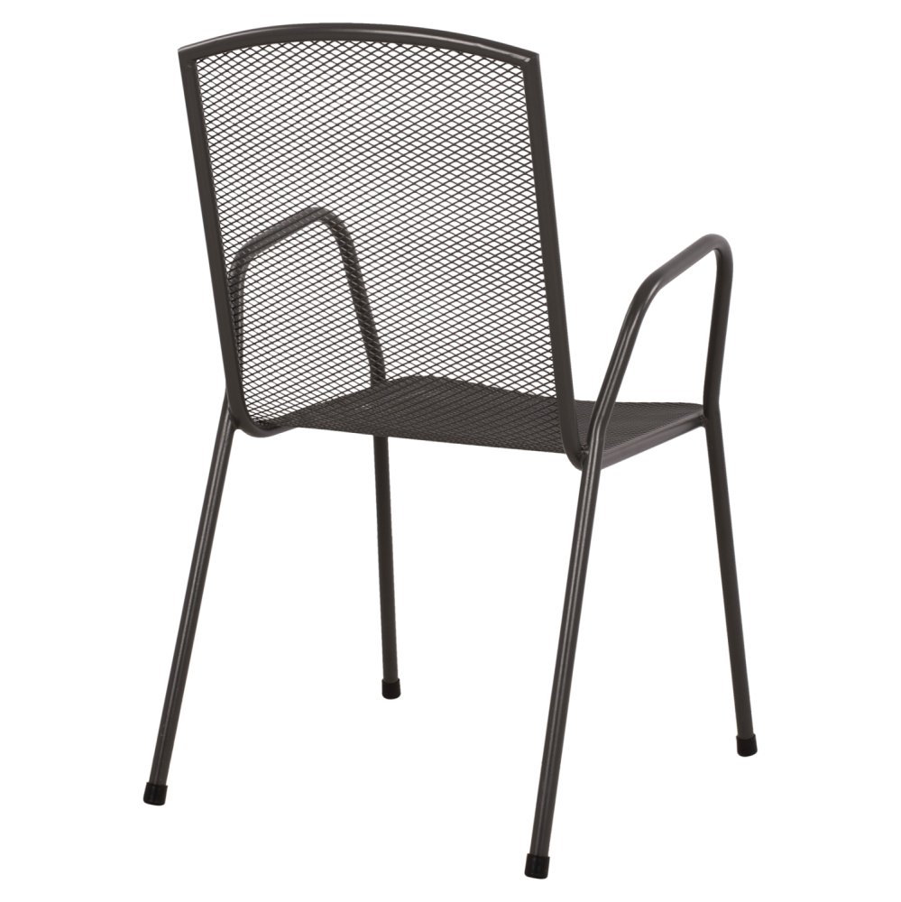 STUHL SESSEL METALLIC CHARCOAL