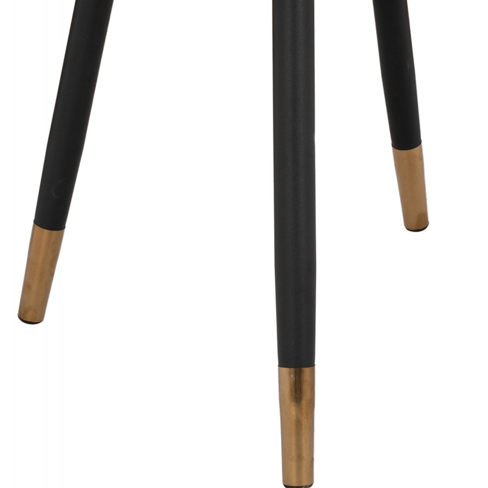 STUHL AUS SAMT "SHAILY" 48x49x87 CM IN ROSE