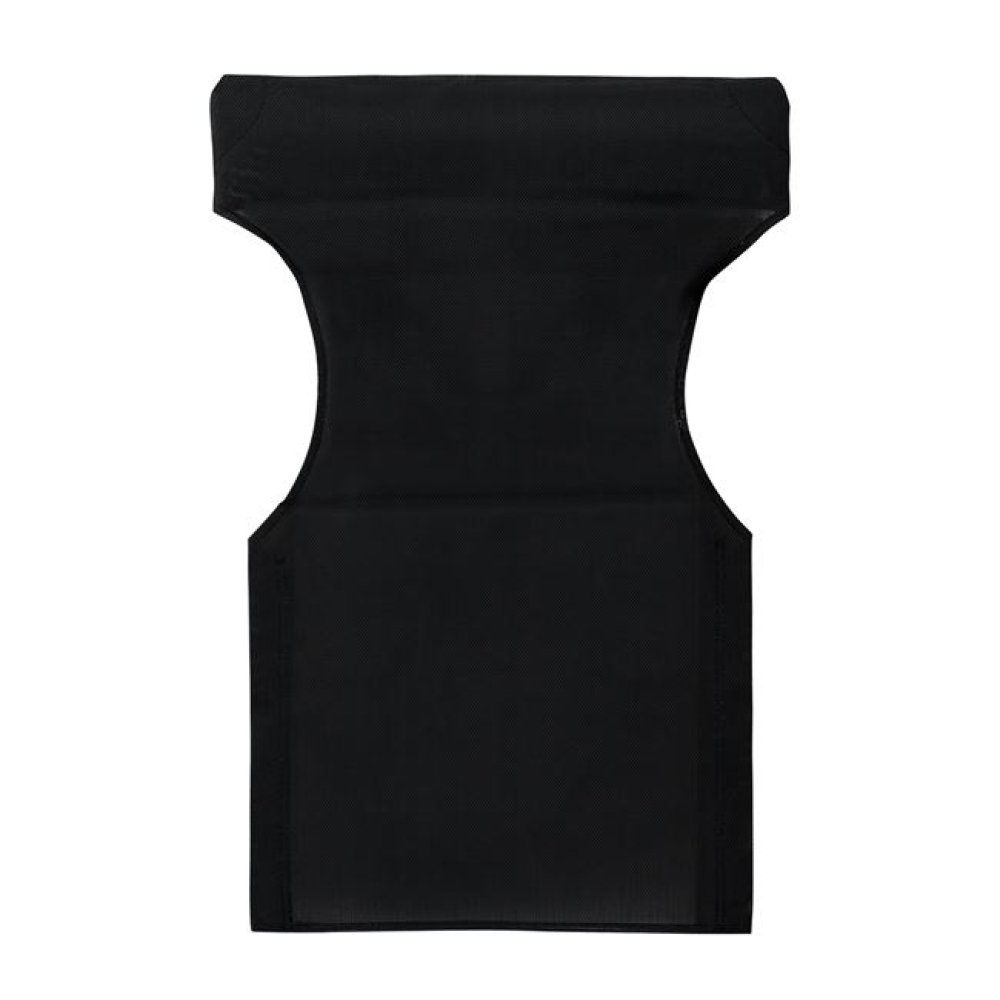 One-piece replacement cushion for director chair Black cushion, director chair