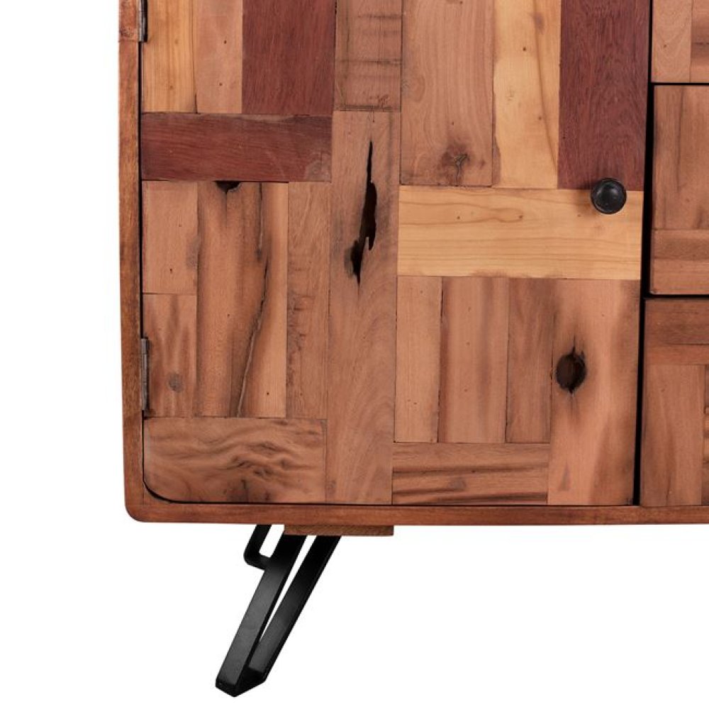 Chest of drawers Jaida made of mango wood 140x 40 x 80 cm