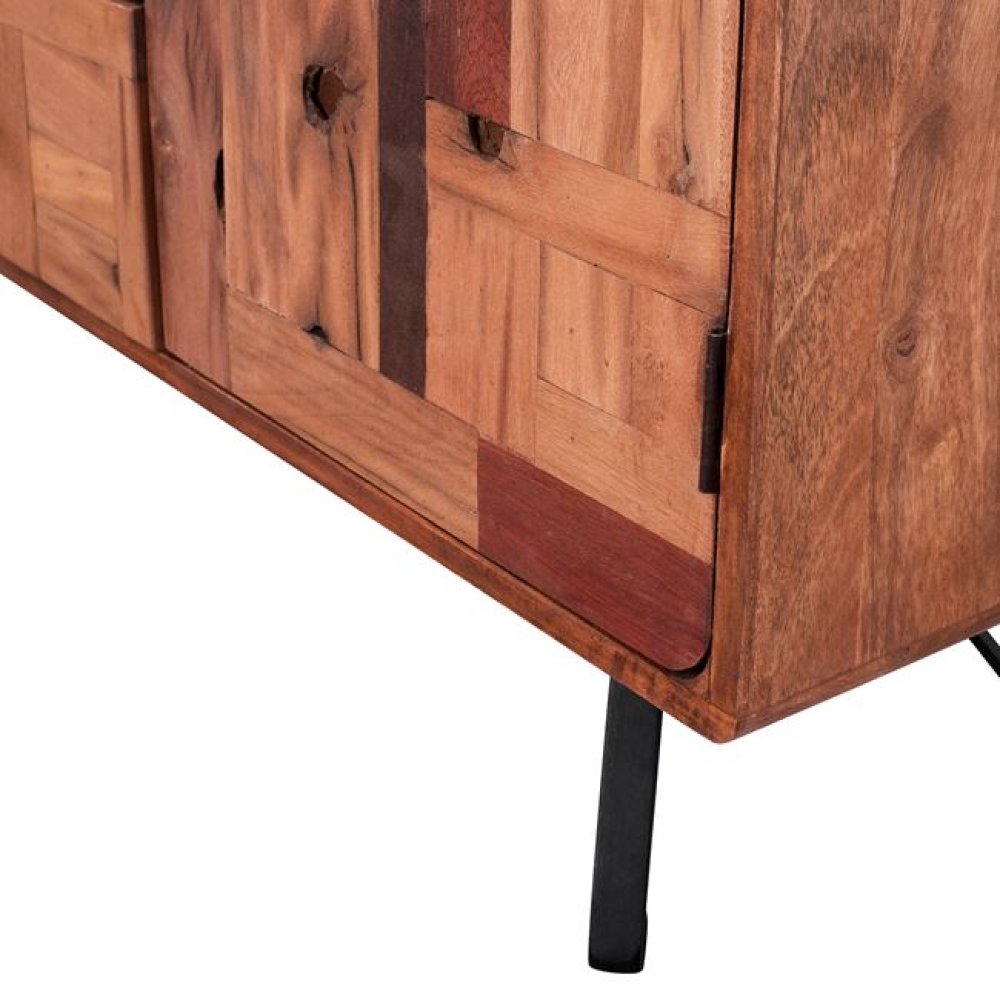 Chest of drawers Jaida made of mango wood 140x 40 x 80 cm