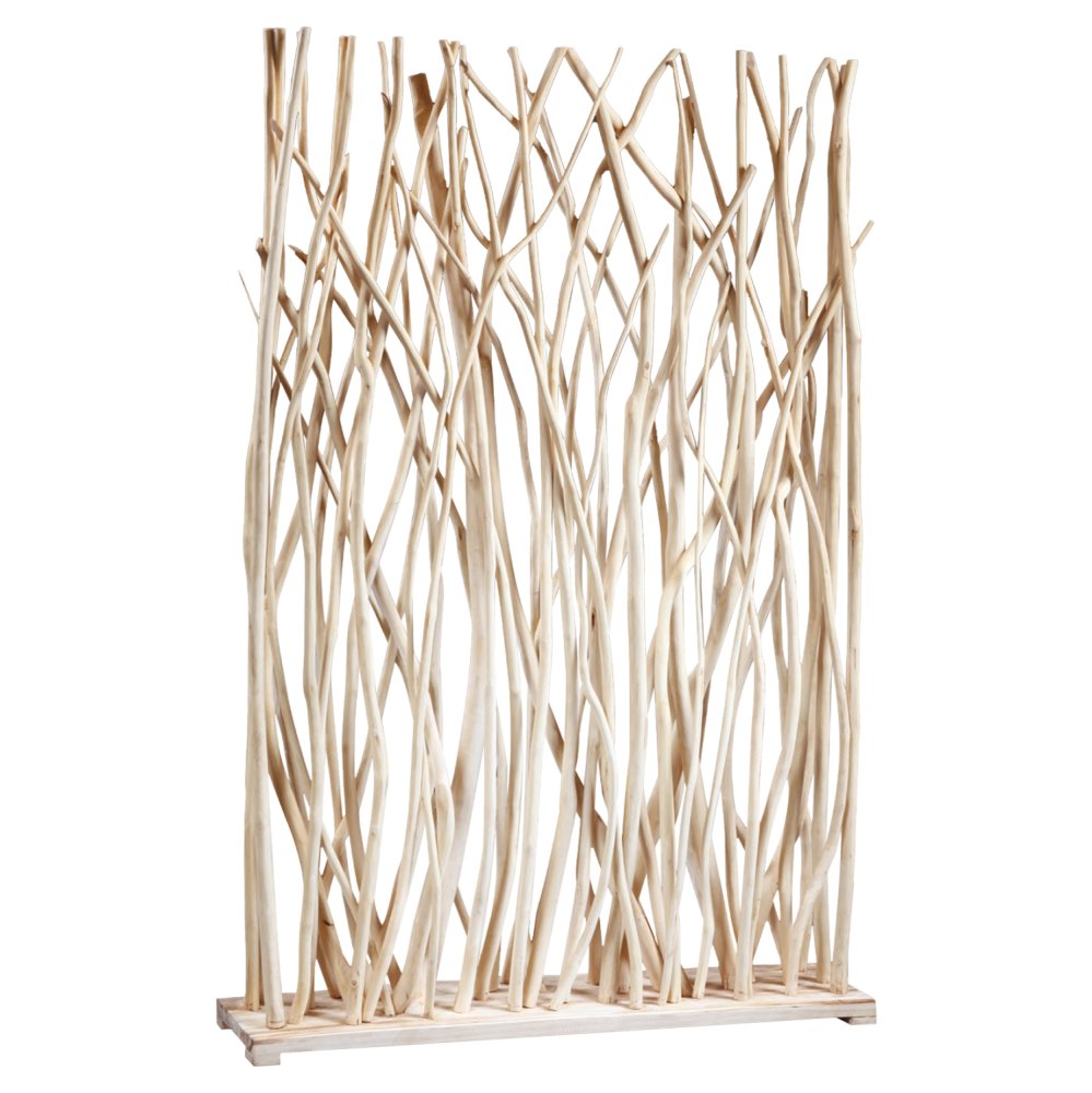 RAUMTEILER TEAK-ZWEIGEN  NATURAL