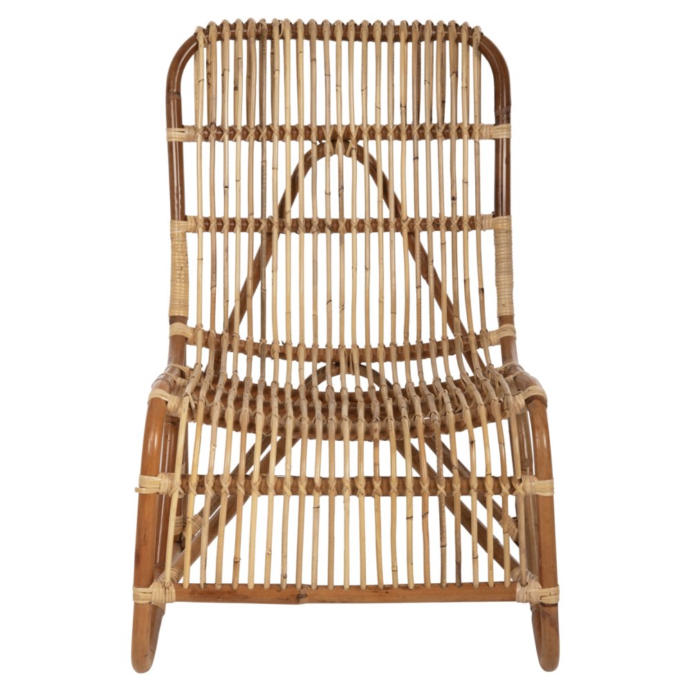 SESSEL BRONNY FÜR DEN AUSSENBEREICH RATTAN IN NATÜRLICH 60x82x92Hcm
