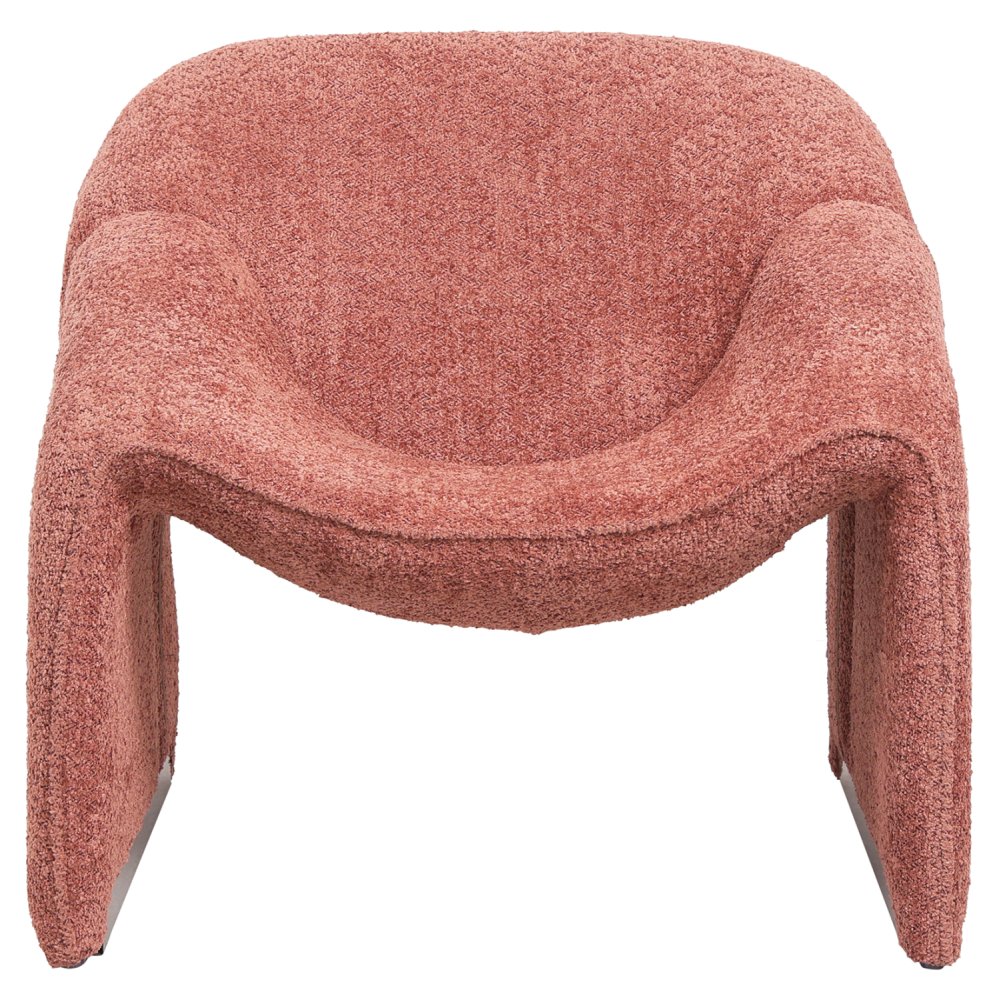 SESSEL MIT PINK BUCLE-STOFF 81x64x74cm