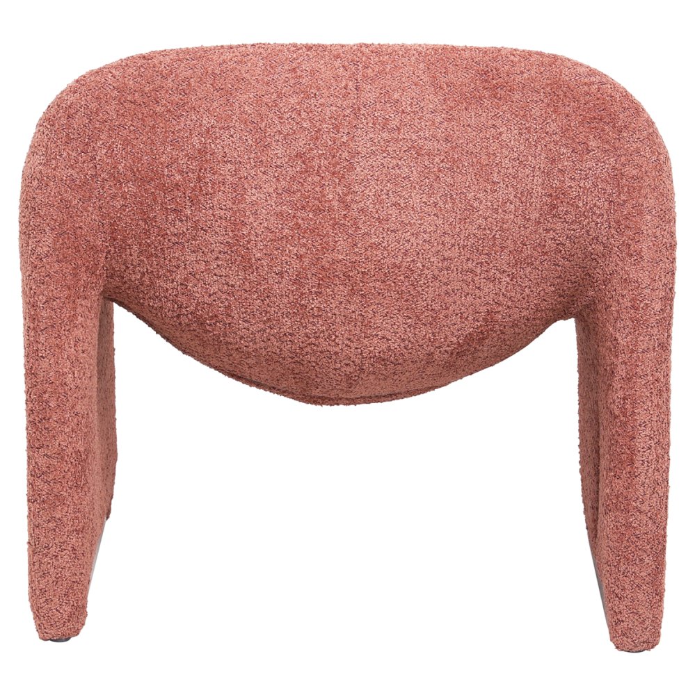 SESSEL MIT PINK BUCLE-STOFF 81x64x74cm