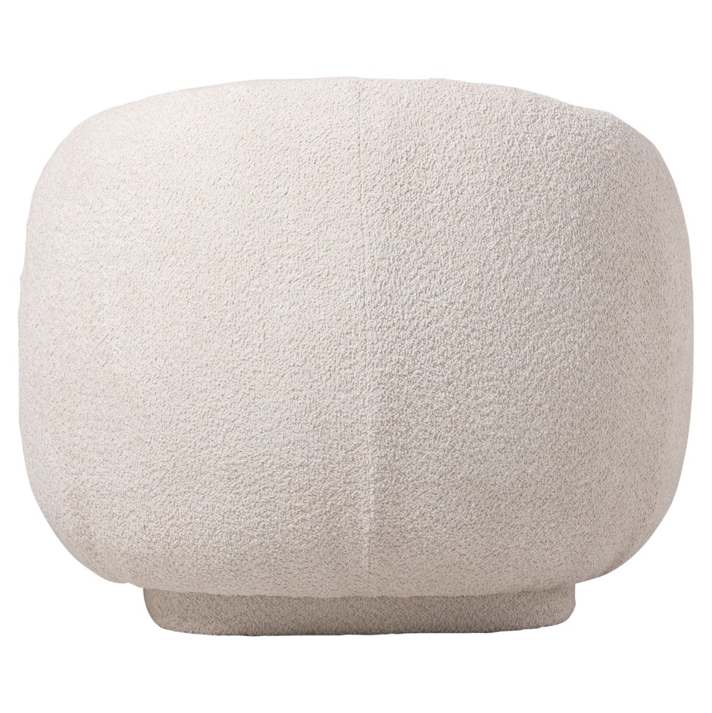 ARMCHAIR ECRU BOUCLE FABRIC 93x87x78H cm