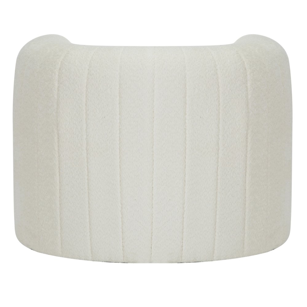 SESSEL METALLGESTELL-WEIßER STOFF 92x74x69Hcm