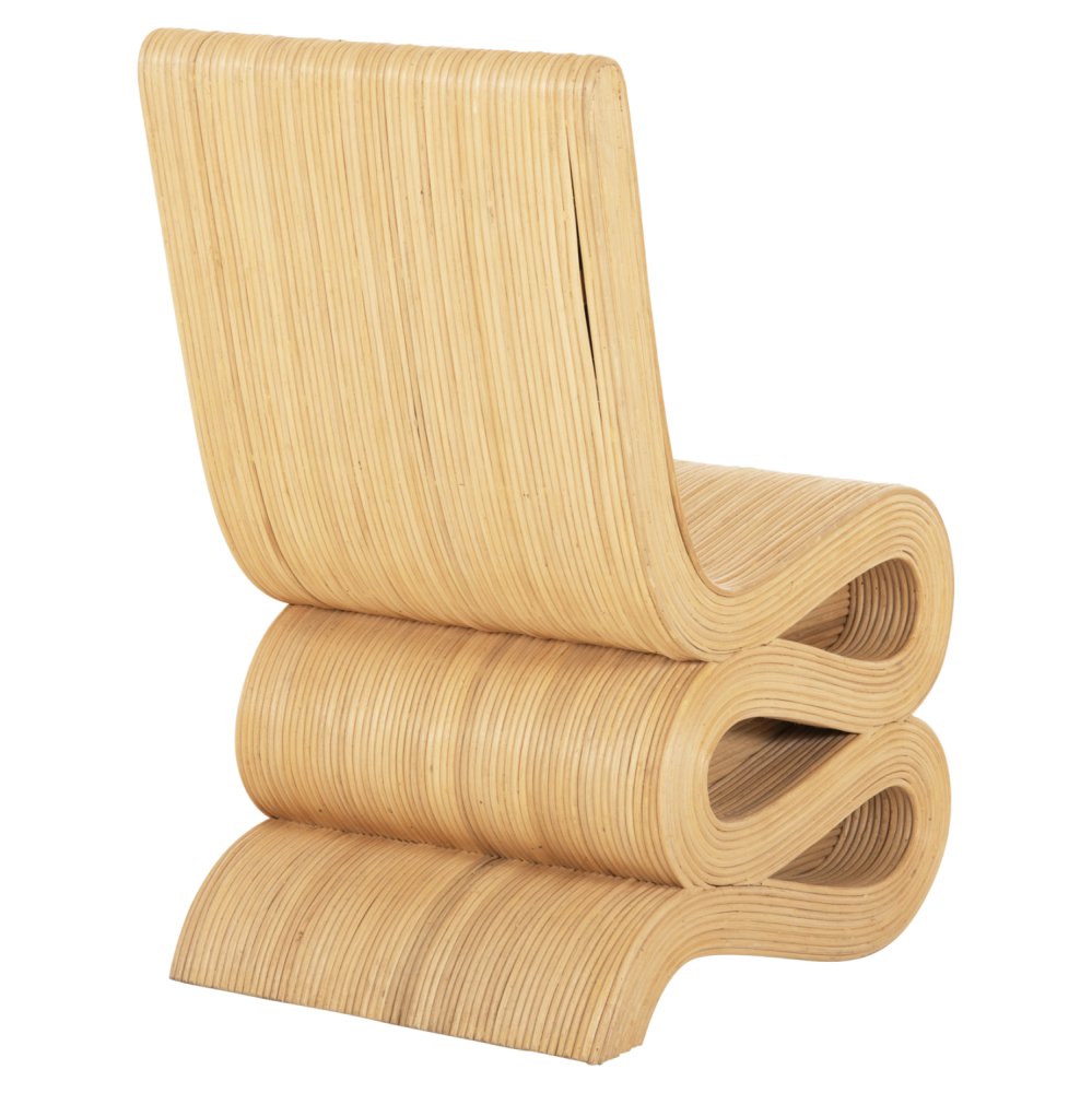 ARMCHAIR NATURAL RATTAN 46x66x86Hcm
