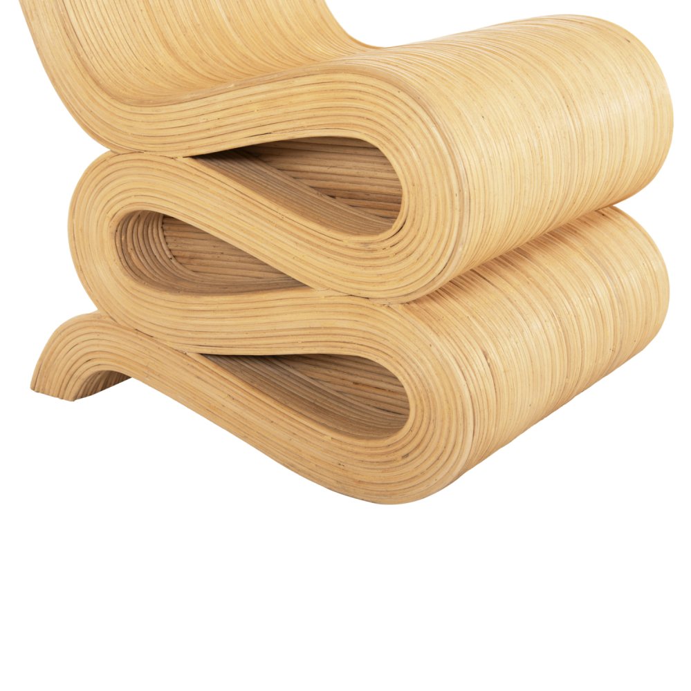 ARMCHAIR NATURAL RATTAN 46x66x86Hcm