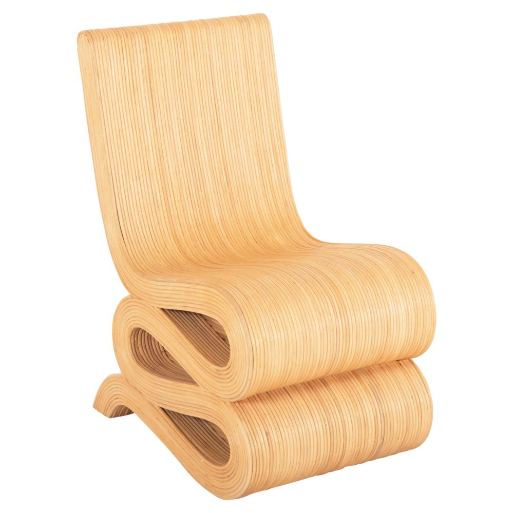 ARMCHAIR NATURAL RATTAN 46x66x86Hcm