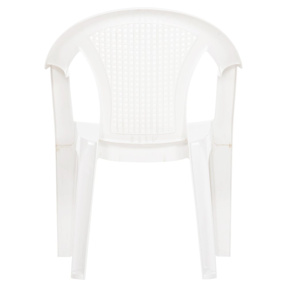 SESSEL AUS POLYPROPYLEN TUVANA WEISS 57x59,5x77Hcm