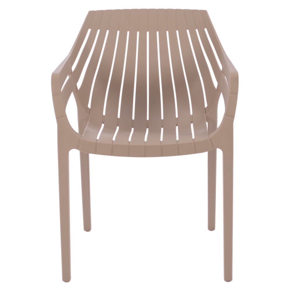 Moderner Sessel aus Polypropylen in Beige