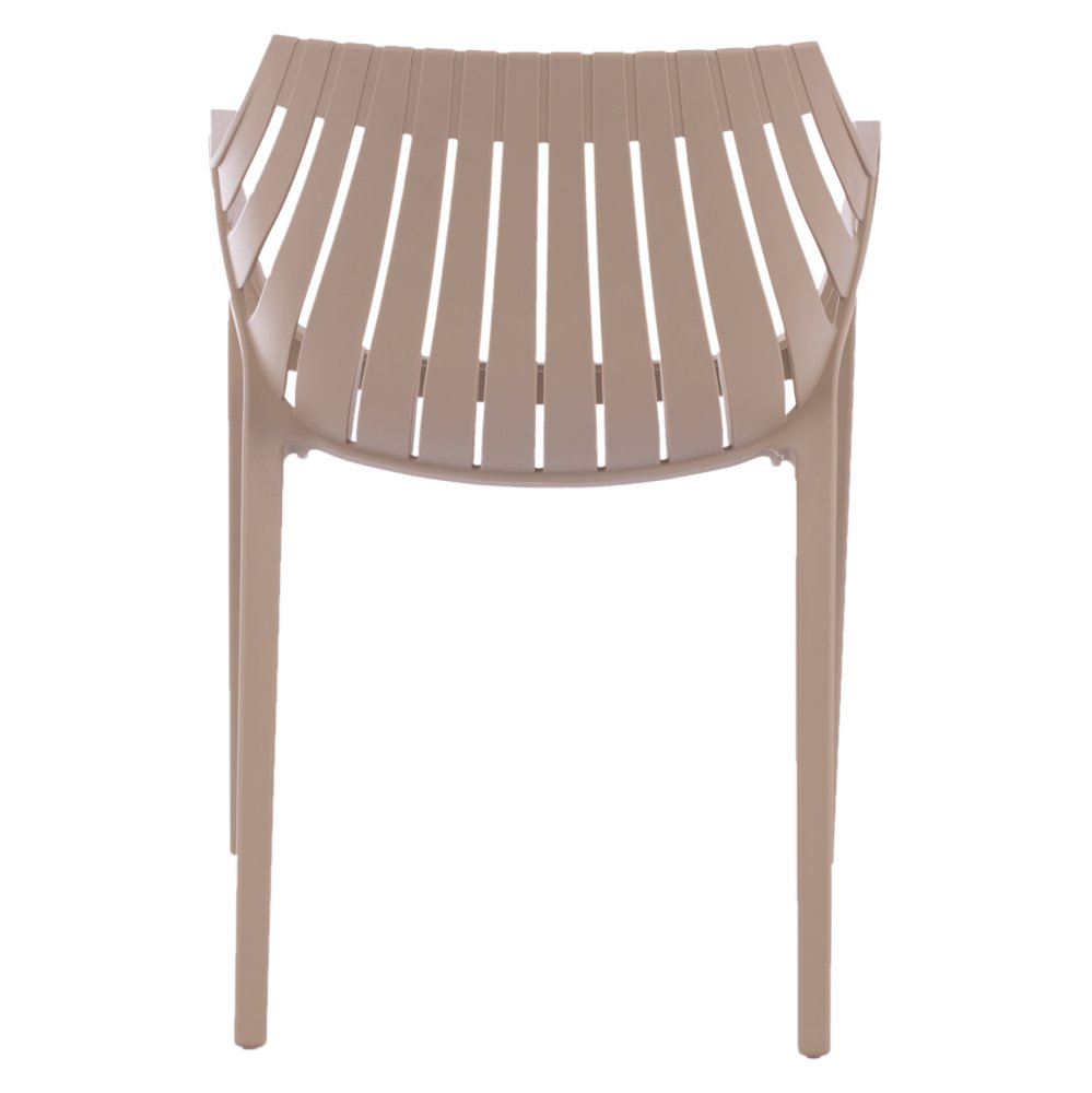 Moderner Sessel aus Polypropylen in Beige
