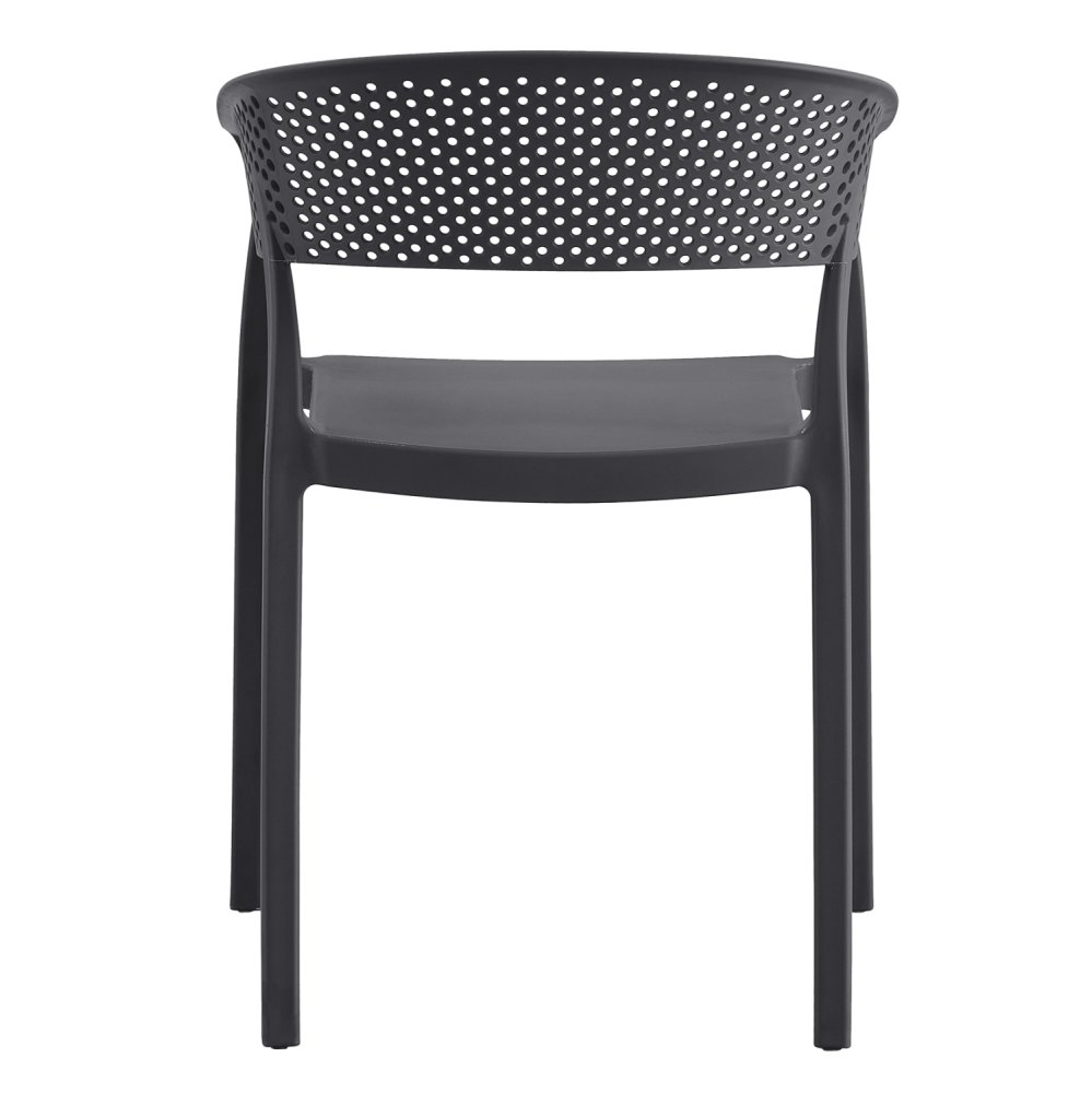 SESSEL POLYPROPYLEN IN GRAU 53,5x50,5x73cm