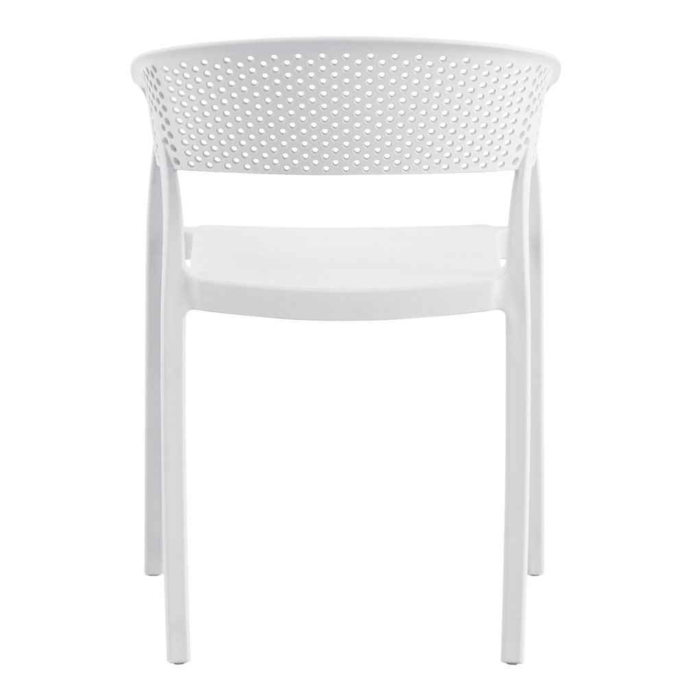SESSEL POLYPROPYLEN IN WEIß 53,5x50,5x73cm