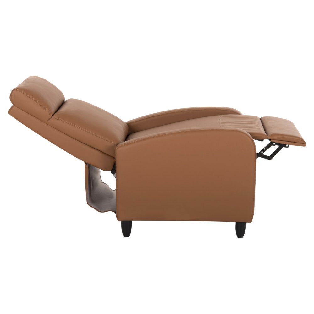 SESSEL RELAX PU IN BRAUN 67,5x90x104Hcm