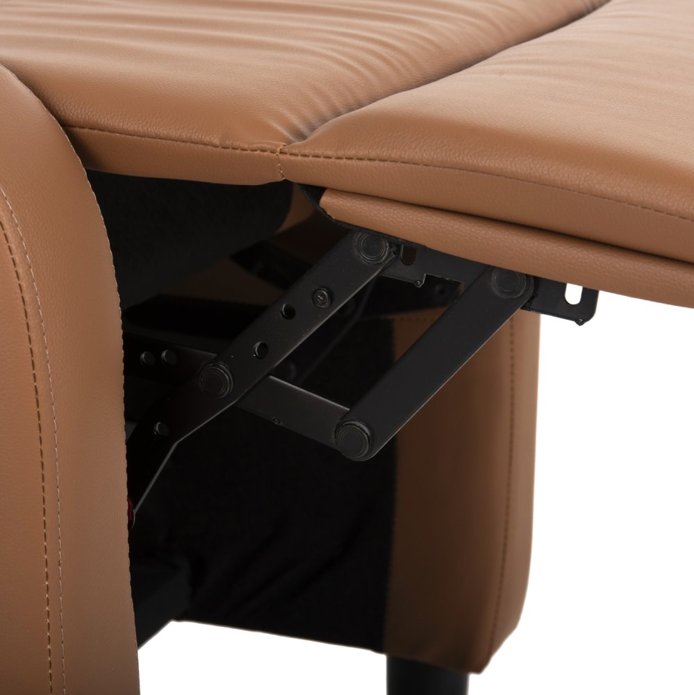SESSEL RELAX PU IN BRAUN 67,5x90x104Hcm