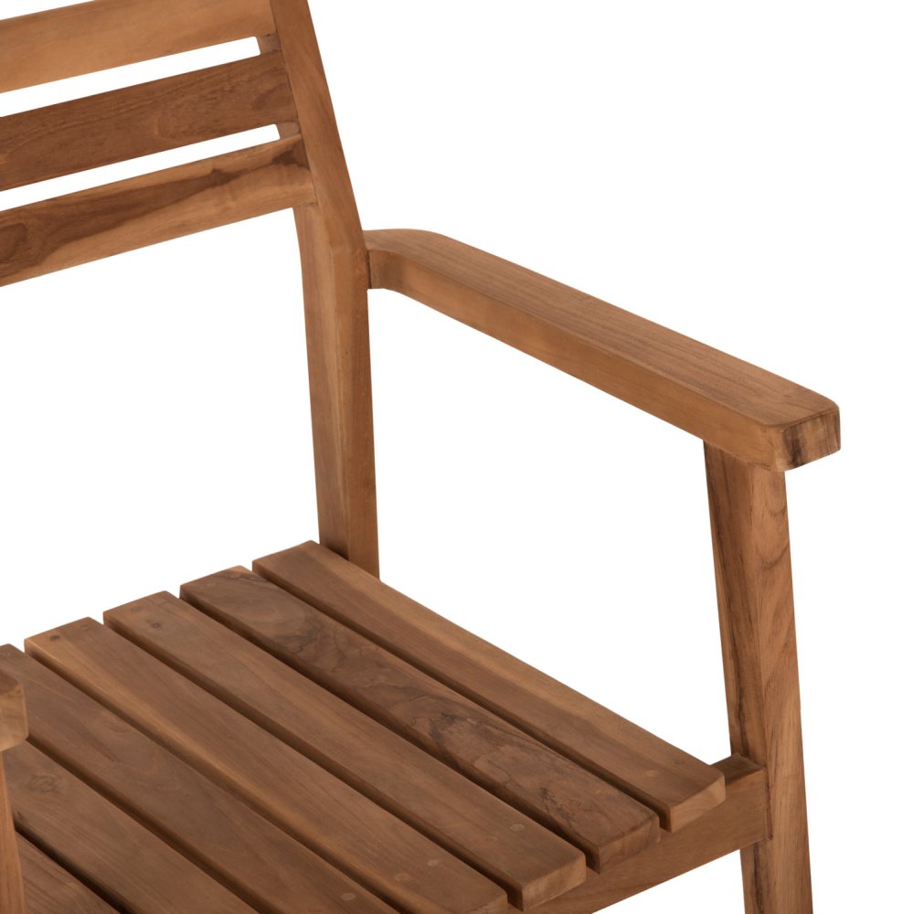 STAPELBARER TEAKHOLZ SESSEL ERIETTA