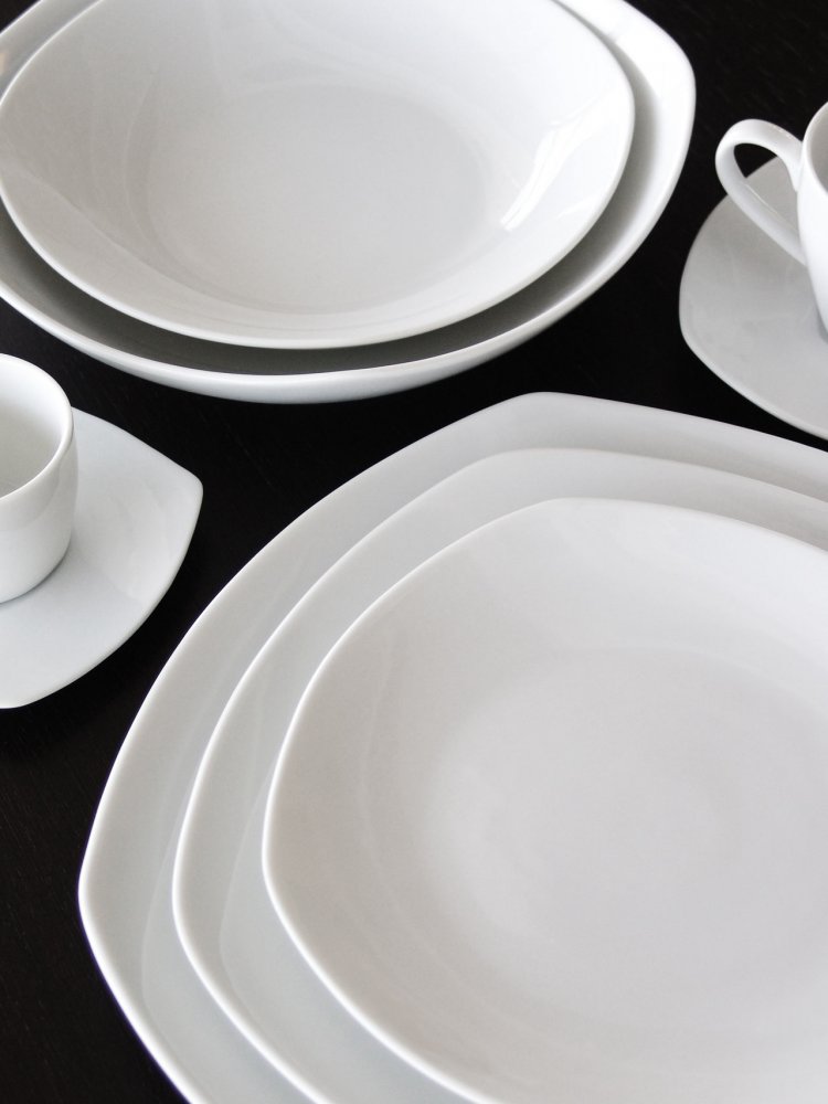 Ovaler Teller "Lukanda Q4" 36cm 6 Set