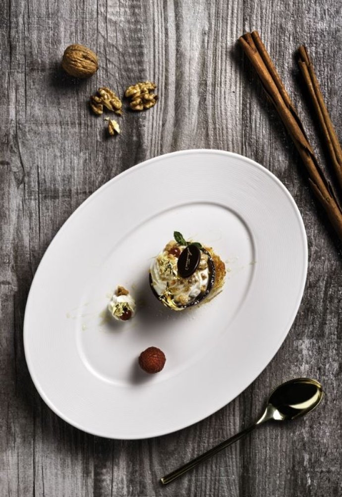 Flat plate Tognana Jasmine Ø21xH 2 cm 6 set