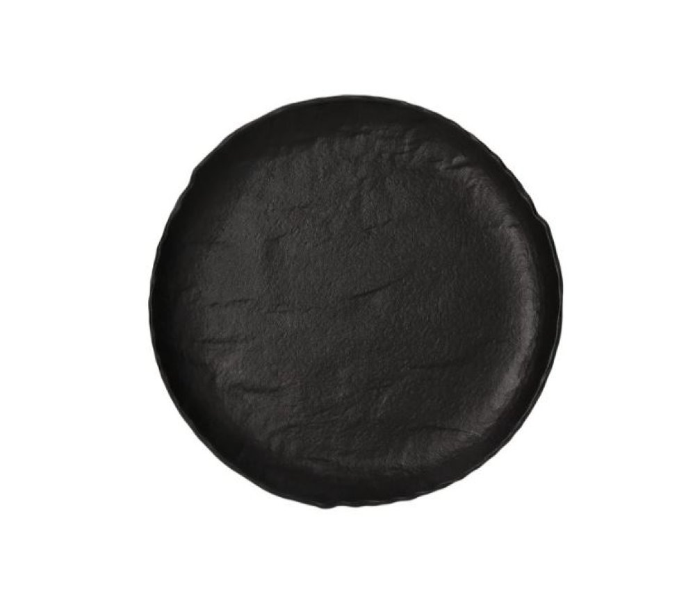 Flat plate Tognana Vulcania Black Ø21cm 6 set
