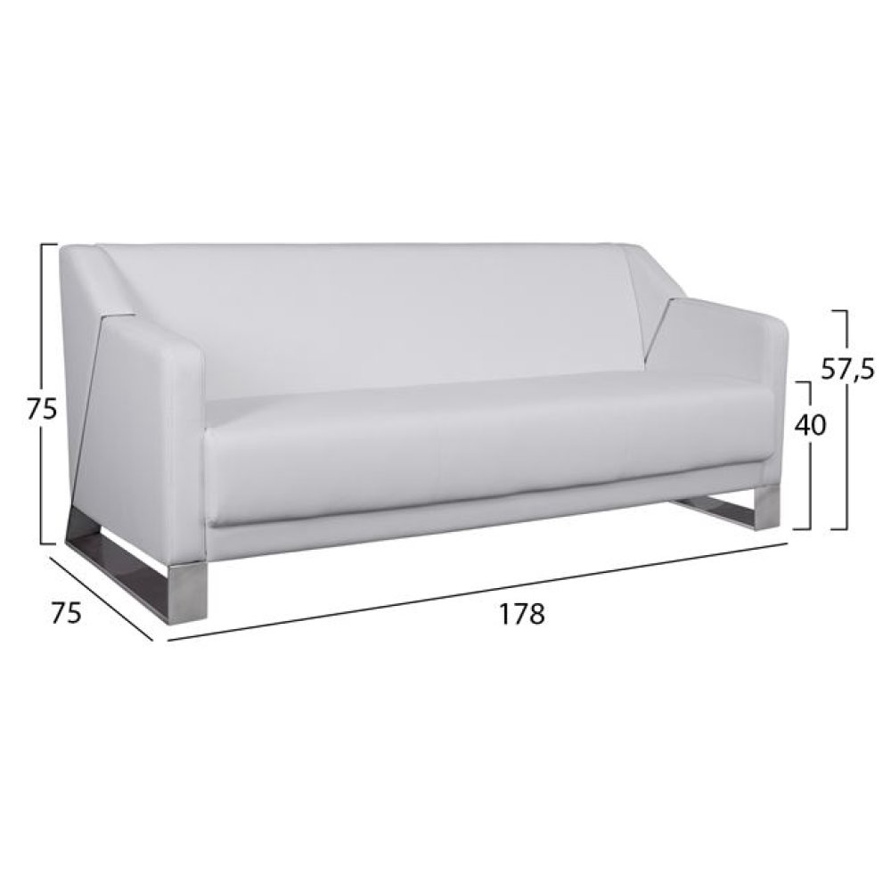 Sofaset KIZZY in weiß