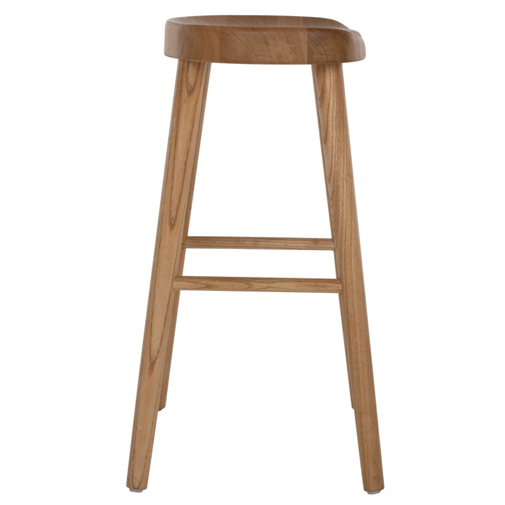HOCKER AUS NATURHOLZ 40X37X65cm