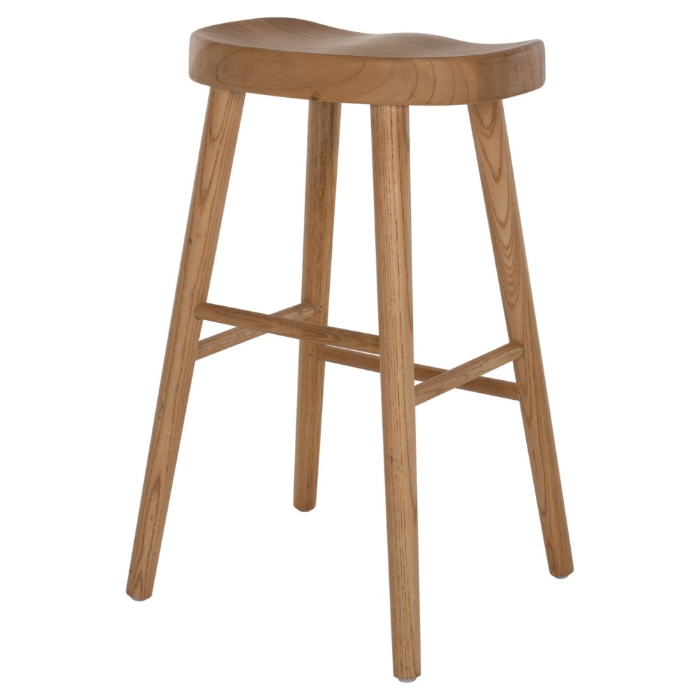 HOCKER AUS NATURHOLZ 40X37X65cm